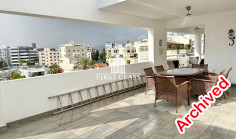 Apartment (penthouse) in acropoli, Nicosia for rent 