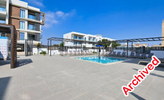2 bedrooms furnished apartment with swimming pool for sale in Paralimni