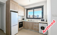 Spacious 2 bedroom furnished apartment with swimming pool for sale in Larnaca