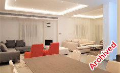 5 bedroom furnished house with swimming pool to rent in Agios Tychonas