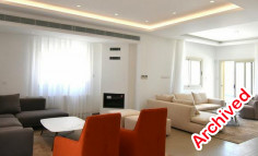 5 bedroom furnished house with swimming pool to rent in Agios Tychonas