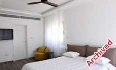 5 bedroom furnished house with swimming pool to rent in Agios Tychonas