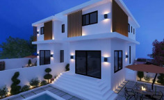 Luxury 3 bedrooms house with swimming pool for sale in Oroklini