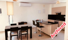 Spacious 2 bedroom furnished apartment with swimming pool to rent in Larnaca