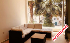 Spacious 2 bedroom furnished apartment with swimming pool to rent in Larnaca