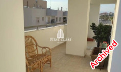 3 bedroom furnished penthouse to rent in Aglantzia