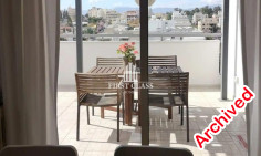 3 bedroom furnished penthouse to rent in Aglantzia