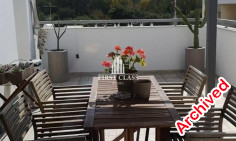 3 bedroom furnished penthouse to rent in Aglantzia