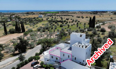 Sea view two storey flat in Mazotos, Larnaca 