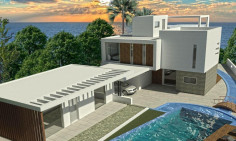 Beautiful 4 bedroom house with swimming pool for sale in Kissonerga