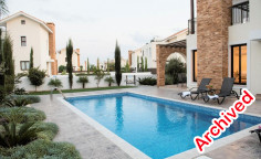 3 bedroom furnished villa with swimming pool for sale in Agia Thekla