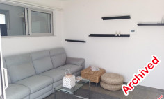 Top floor apartment with roof gardens in Drosia 