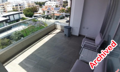 Top floor apartment with roof gardens in Drosia 
