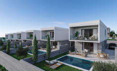Spacious three bedroom house with swimming pool for sale in Yeroskipou