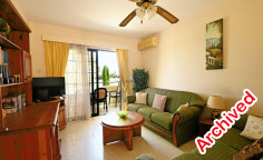 Spacious 2 bedroom furnished apartment for sale in Deryneia
