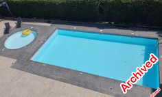 Luxury 4 bedroom furnished penthouse with swimming pool for sale in Germasogeia Tourist Area