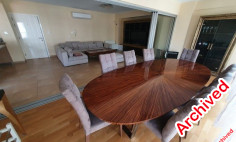 Luxury 4 bedroom furnished penthouse with swimming pool for sale in Germasogeia Tourist Area