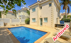 4 bedroom detached villa for sale, Protaras 