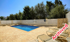 4 bedroom detached villa for sale, Protaras 