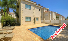 4 bedroom detached villa for sale, Protaras 