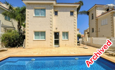 4 bedroom detached villa for sale, Protaras 