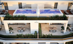 3 bedroom unfurnished apartment with swimming pool for sale in Mackenzie Beach