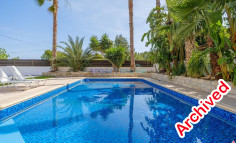 4 bedroom villa private pool for rent Limassol 