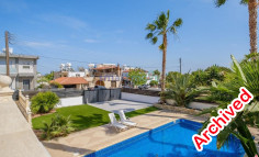 4 bedroom villa private pool for rent Limassol 