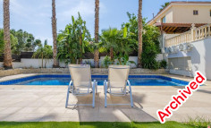 4 bedroom villa private pool for rent Limassol 