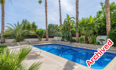4 bedroom villa private pool for rent Limassol 