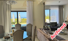 Modern detached villa with sea view in Chloraka 