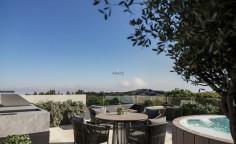 Spacious 2 bedroom apartment with swimming pool for sale in Oroklini