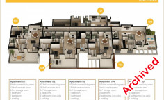 3 bedroom apartment with swimming pool for sale in Oroklini