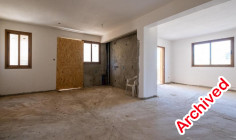 Incomplete 3 bedroom apartment in Polemidia, Limassol 