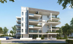 Spacious two bedroom apartment with swimming pool for sale in Larnaca