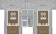 Penthouse 120m2 roof garden 