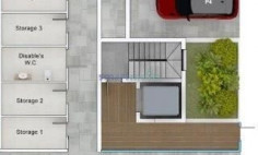 Penthouse 120m2 roof garden 