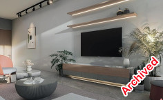 Spacious two beds apartment for sale in Latsia