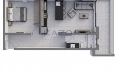 Modern one bedroom apartment in central Neapolis 