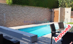 4 bedroom villa private pool for rent Limassol tourist araa 