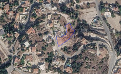 Large building plot 1328 m2 in Foinikaria village , Limassol