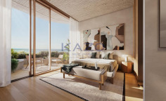 Modern seafront apartment in coastal Livadia area 