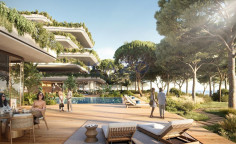 Modern seafront apartment in coastal Livadia area 