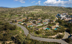 Modern Agios Tychonas villa with sea view 