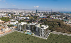 Modern Zakaki apartment with pool and gym 