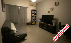 Partially furnished two bedroom apartment in vibrant area 
