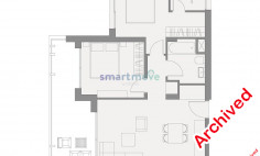 Two bed apartment with swimming pool for sale in Zakaki