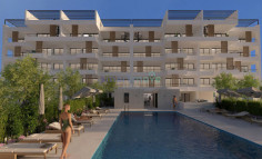 2 apartment with swimming pool for sale in Zakaki