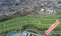 Large building plot with sea view in Mesa Geitonia , Limassol