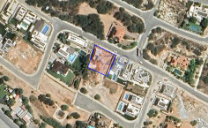 Large Panthea building plot 714m2 with sea view , Limassol